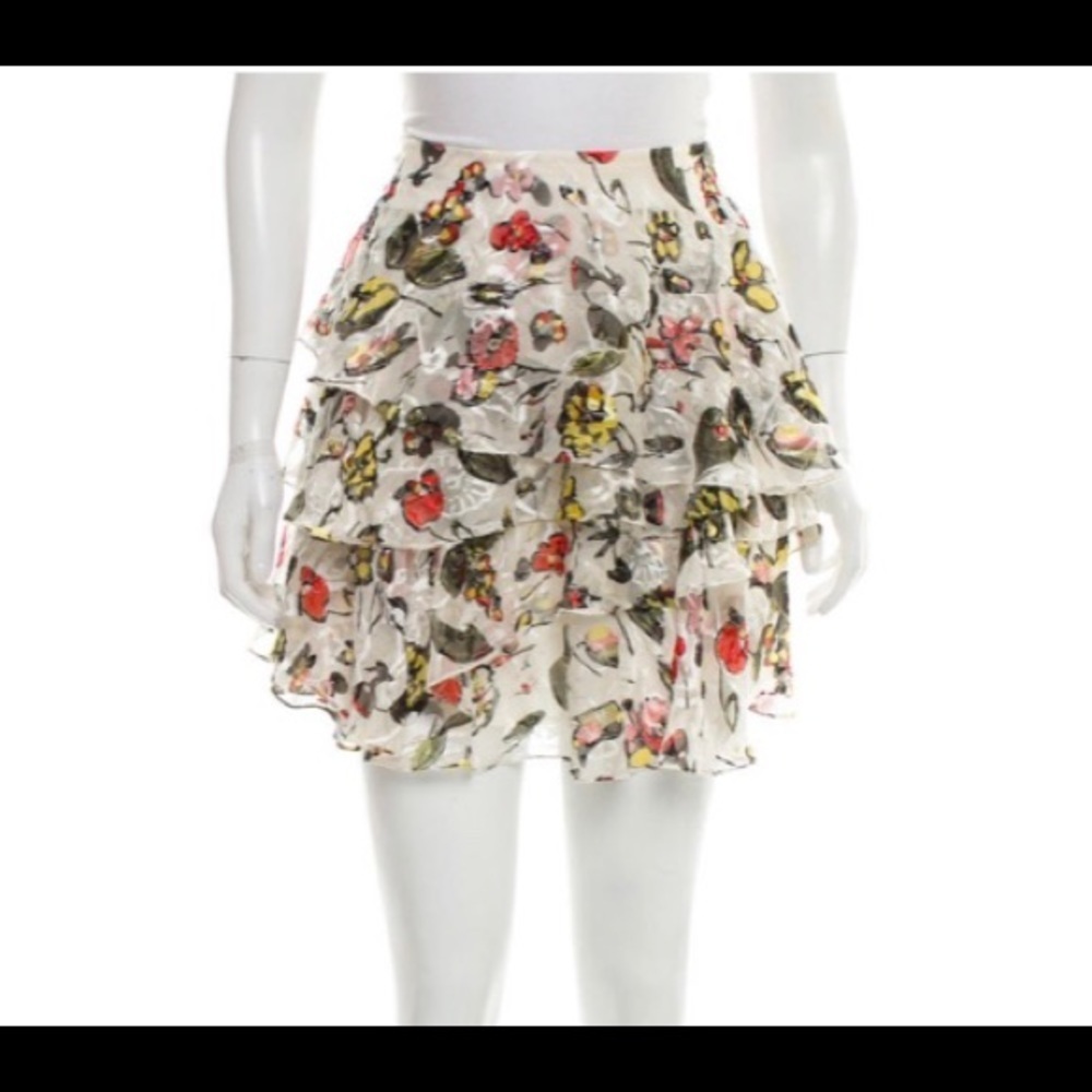 Grey by Jason Wu mini silk skirt - Picture 2 of 8